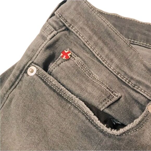 Hudson Jeans- Women’s Krista Ankle Skinny Jeans Distressed Stormy Horizon, Sz 31 - Picture 5 of 13